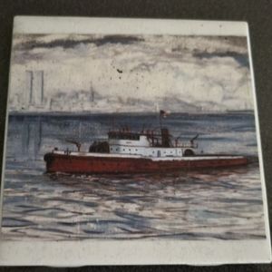 Fire boat coaster